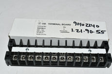 NEW GE EB25B12 Terminal Strip, Heavy Duty, 10 to 18 AWG, 12 Circuits, 30A, 600V