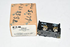 NEW Eaton Cutler Hammer E30KLA2 Switch Part, Contact Block, Spst, 1Nc, Ul Csa, E30 Series