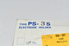NEW Omron PS3S Electrode Holder, 3 Electrodes, PolyButylene Terephthalate