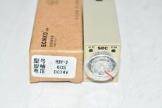 NEW Ecnko H3Y-2 Time Delay Relay Timer