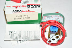 NEW Asco X8262A26109028 Red-hat Solenoid Valve 240v-ac 1/4in Npt