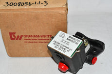 NEW Graham White ESI MKN50745 Solenoid Valve 712-214 90-140 VDC 125-210 PSI