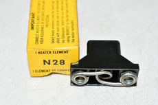 NEW Allen Bradley N28 Overload Heater Relay Element USA