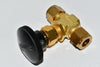 NEW Swagelok B-1KS8 Manual Brass Needle Valve 2100psi