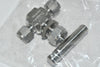 NEW Swagelok SS-1RS6-SH Integral Bonnet Needle Valve, 0.73 Cv, 3/8 in. Swagelok Tube Fitting, Regulating Stem, 316 SS Bar Handle