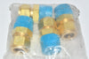 Pack of 4 NEW Swagelok B-1010-1-12 Brass Tube Fitting, Male Connector, 5/8 in. Tube OD x 3/4 in. Male NPT