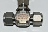 NEW Swagelok SS-1KS8 Integral Bonnet Needle Valve, 0.73 Cv, 1/2 in. SS Tube Fitting