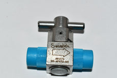 NEW Swagelok SS-4P4T2-M1, 1/4'' Quarter turn plug valve