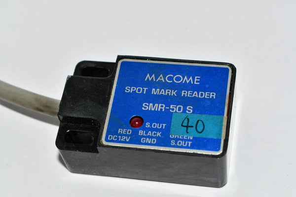 Macome SMR-50-S Spot Mark Reader Proximity Switch Sensor 12VDC – VB ...
