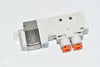 NEW SMC VQZ1121-5LO1-N3 Valve, 2 posit sgl, 5 port, 24VDC L plug, 5/32'', body pt, air, rubber seal