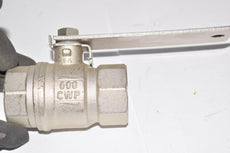 NEW 600 CWP Ball Valve 1'' Stainless Steel