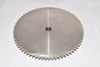 B&B Manufacturing 25B72SS Stainless Steel Roller Chain Sprocket 1/2'' Bore