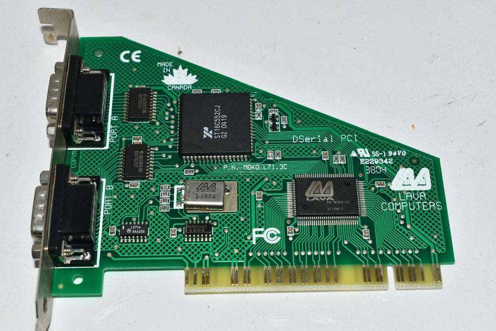 Leva Computer Lava Computers MOKO L71.3C DUAL SERIAL PCI CARD PCB – VB Industrial Supply