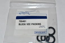 Pack of 4 NEW Alfa Laval 755461 Block Vee Packing