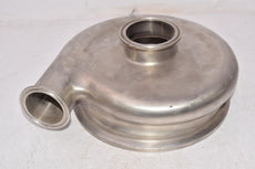 Stainless Steel Sanitary Pump Cover 2-5/16'' x 1-13/16''