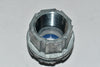 NEW Thomas & Betts H100-TB Hub Connector, Zinc, 1'', with Thermoplastic Insulating Throat, H100 Series