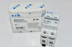 NEW Eaton WMZS2C01 Circuit Breaker 1 Amp, 2 Pole, 277 V