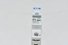 NEW Eaton Cutler-Hammer WMZS1B15 Miniature Circuit Breaker 10kA 277VAC B15