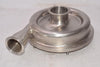 NEW Stainless Steel Sanitary Pump Cover 1-7/8'' x 2-3/8''