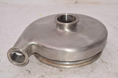 Stainless Steel Sanitary Pump Cover 1-7/8'' x 1-3/8''