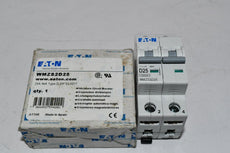 NEW Eaton Cutler-Hammer WMZS2D25 25A 5kA Miniature Circuit Breaker