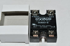 NEW Sensata Crydom DC60S3-B Relay, SSR, Gen Purp, SPST-NC, 3A, Ctrl-V 3.5-32DC, Vol-Rtg 3-60DC, Pnl-Mnt