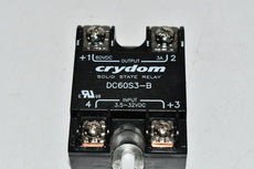 NEW CRYDOM DC60S3-B SSR, Solid State Relay Panel Mount, 60VDC, 32VDC, 3A