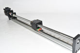 NEW Applied Motion STM23Q-2AN Stepper Motor Drive With Linear Guide Rail 29-1/2'' OAL