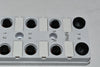 NEW Mencom JDC-83N-210-M000 JUNCTION BLOCK NUMBER OF PORTS: 8 NUMBER OF PINS: 3 NPN 240 V