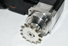 NEW Boston Gear Micron VT006-050-0-RM060-17 PLANETARY GEARHEAD Right Angle Kollmorgen AKM22H-CKS2AD02 Servo Motor