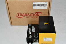 NEW Transition Networks M/GE-PSW-SX-01 2 Port RJ45 to SC Mini Gigabit Ethernet Media Converter