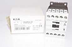 NEW EATON Cutler-Hammer XTCE012B10AD DILM12-10 CONTACTOR 120VDC