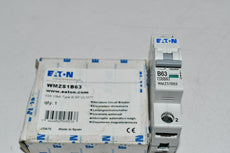 NEW Eaton Cutler Hammer WMZS1B63 Mini Circuit Breaker 63A 10kA Type B