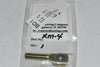 NEW Aurora Bearing XM-4 Male Threaded Right Hand Rod End - Bore Diameter: 0.2500 in, Shank Thread Size: 5/16-24