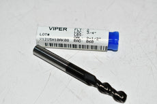 NEW Destiny Tool V21612R060S Carbide End Mill VIPER 1/4, 2 FLT, 3/4 LOC, .060 RAD, 2-1/2 OAL, , CBD, STEALTH COATING