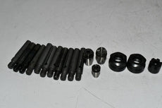 Lot of Machinist Tooling, Small Tooling Guide Busing Collets Nuts