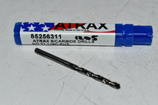 NEW Atrax 85256311 #31 118deg; Solid Carbide Jobber Drill - Bright Finish