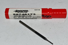 NEW Accupro 58746173 3/64'' 3FL End Mill