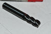 NEW Accupro 12182529 Square End Mill: 3/8'' Dia, 7/8'' LOC, 4 Flute, Solid Carbide