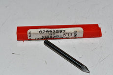 NEW Accupro 2500134 Chamfer Mill: 3/16'' Dia, 3/16'' Shank Dia, 60 deg, 2 Flute, Solid Carbide