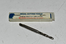 NEW Regal Cutting Tools 007500AS #4-40 2 Flt. Drill'N'Tap