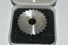 NEW RobbJack C20-0937-16-24 Slitting & Slotting Saw: 2'' Dia, 0.0937'' Thick, 24 Teeth, Solid Carbide