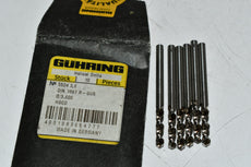 Pack of 6 NEW GUHRING HELICAL DRILLS, 5524 3,6 DIN 1897 R-GU5, 3.600