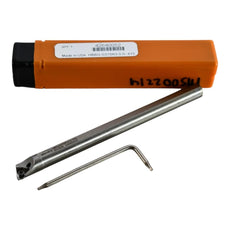 NEW Hertel Indexable Boring Bar: HBBQ-S375R3-5.0-.415, 0.415'' Min Bore Dia, Right Hand Cut, 3/8'' Shank