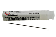 NEW Cleveland C25003 #60 4001/630 REAMER STR FLT