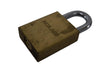 Schlage SS12 Brass Padlock 1'' Shackle - No Key