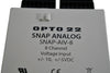 NEW Opto 22 SNAP-AIV-8 PLC I/O Module SNAP 8 x I/O, -10 to 10 V dc, -5 to 5 V dc, 82.55 x 18.79 x 90 mm