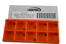 Pack of 9 NEW Hertel CDHH-120605 HP520B Indexable Carbide Inserts