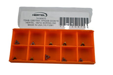 Pack of 10 NEW Hertel TDHB-12807505 HP520B Indexable Carbide Inserts