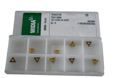 Pack of 9 NEW Widia TDHH07S102 CG5 Indexable Carbide Inserts